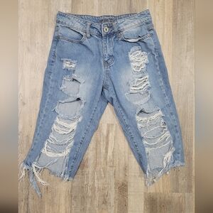 Rue21 Ripped Cut Off Shorts SZ 2